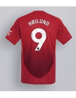 Manchester United Rasmus Hojlund #9 Domácí Dres 2024-25 Krátký Rukáv